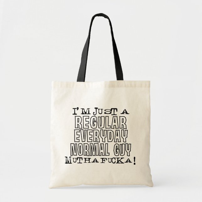 Normal Guy Tote Bag (Front)