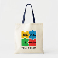 Normal is Boring Autism Awareness Club Name