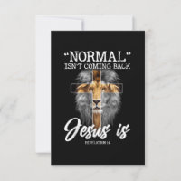 Normal Isn't Coming Back But Jesus Is Revelation C