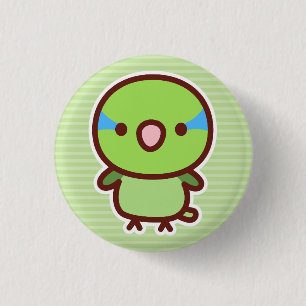 Normal male Pacific parrotlet 3 Cm Round Badge