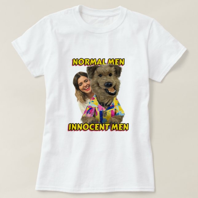 NORMAL MEN - INNOCENT MEN T-Shirt (Design Front)