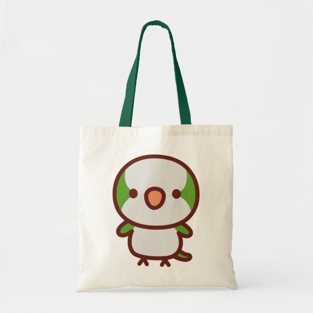 normal Monk parakeet Tote Bag (Front)