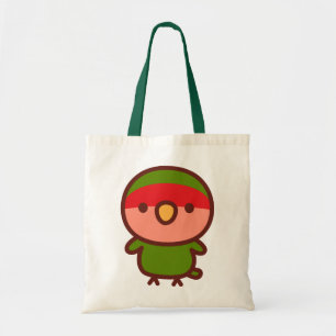 Normal Peach-faced lovebird Tote Bag
