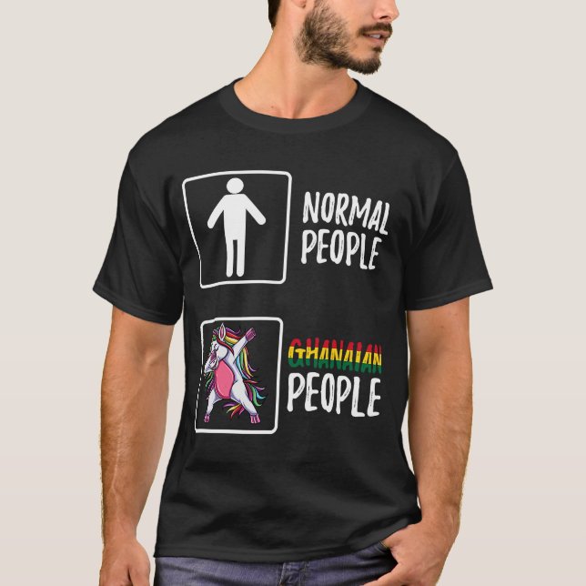 Normal People Ghanaian T-Shirt (Front)