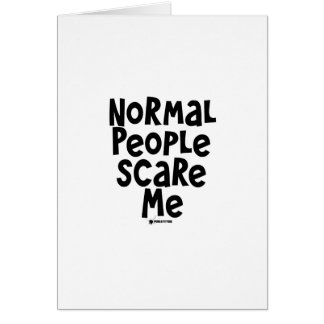 Normal People Scare Me