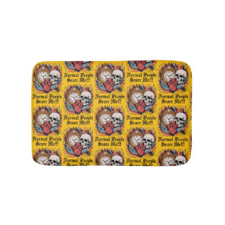 Normal People Scare Me Bath Mat