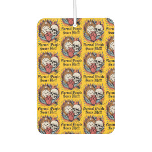 Normal People Scare Me Car Air Freshener