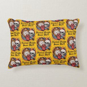 Normal People Scare Me Decorative Cushion