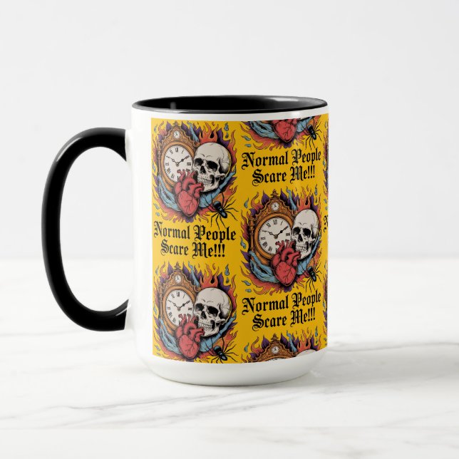 Normal People Scare Me Mug (Left)