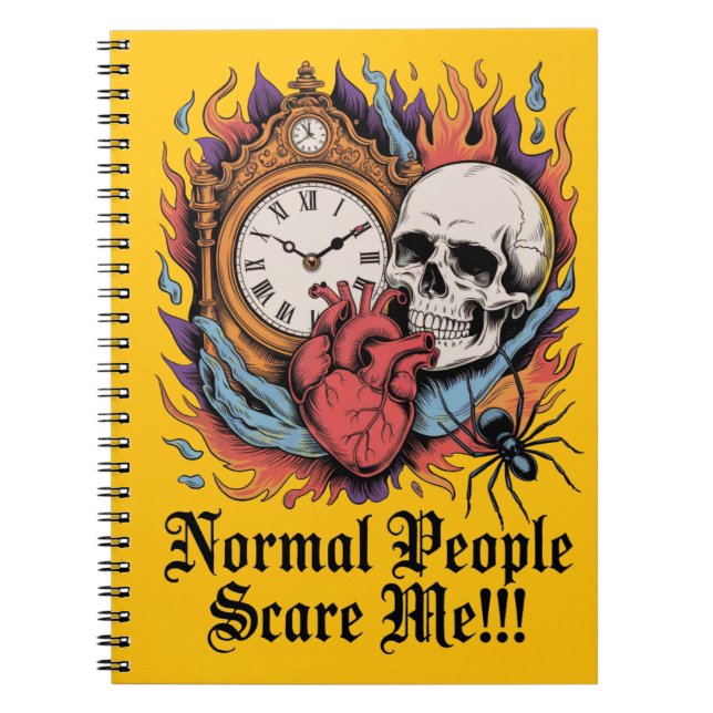 Normal People Scare Me Notebook (Front)