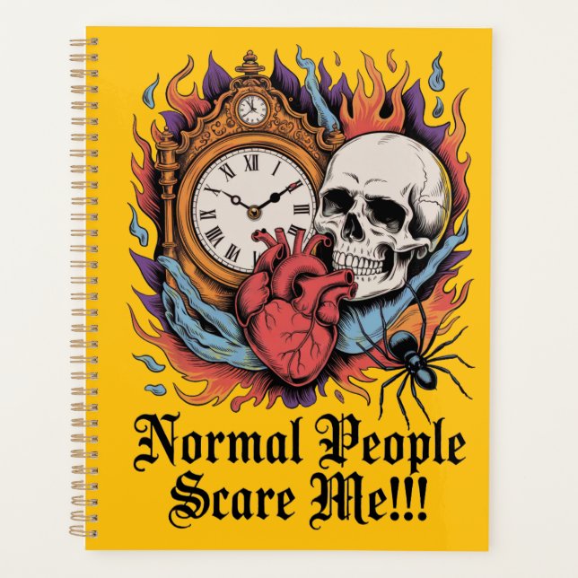 Normal People Scare Me Planner (Front)