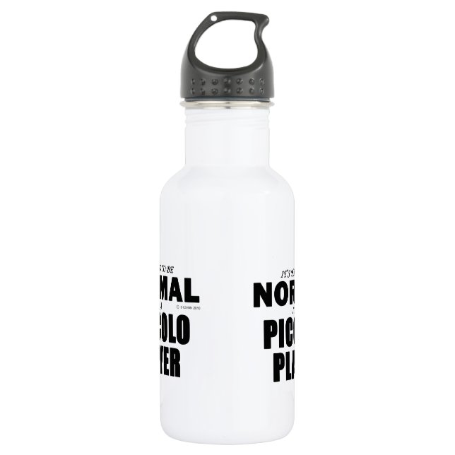 Normal Piccolo Player 532 Ml Water Bottle (Front)