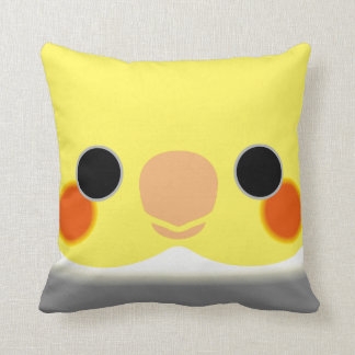 Normal Pied Cockatiel Cushion