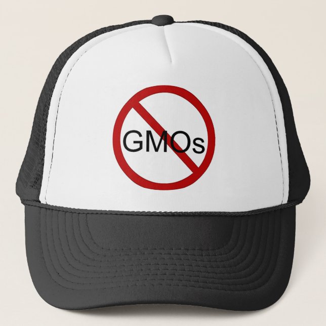normal_Red_no.png GMOs Trucker Hat (Front)