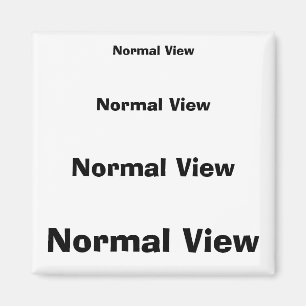 Normal View Magnet
