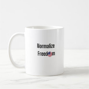 Normalise Freedom Coffee Mug