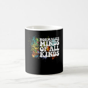Normalise Minds of All Kinds Autism Awareness Coffee Mug
