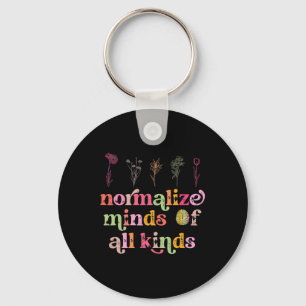 Normalise Minds Of All Kinds Autism Awareness Sped Key Ring