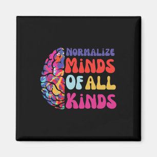 Normalise Minds Of All Kinds Autism Awereness Neur Magnet