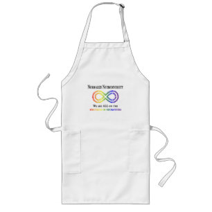Normalise Neurodiversity Long Apron
