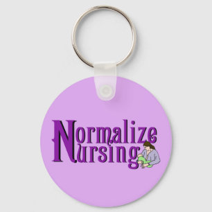 Normalise Nursing Key Ring