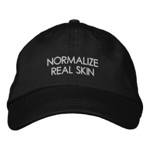 Normalise Real Skin Embroidered Hat