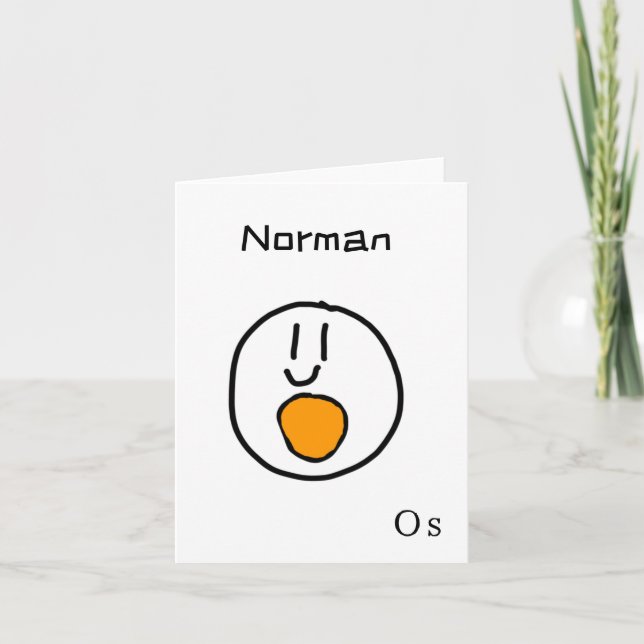 Norman card (Front)