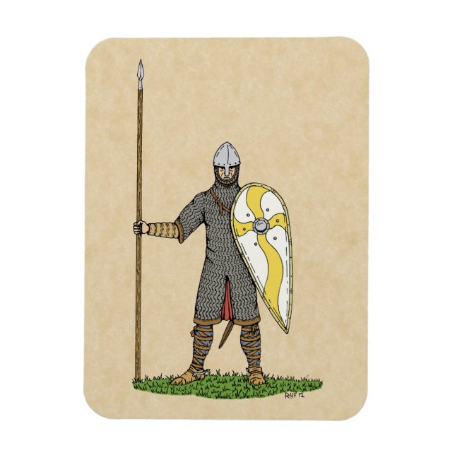 Norman Knight Circa 1066 Magnet (Vertical)