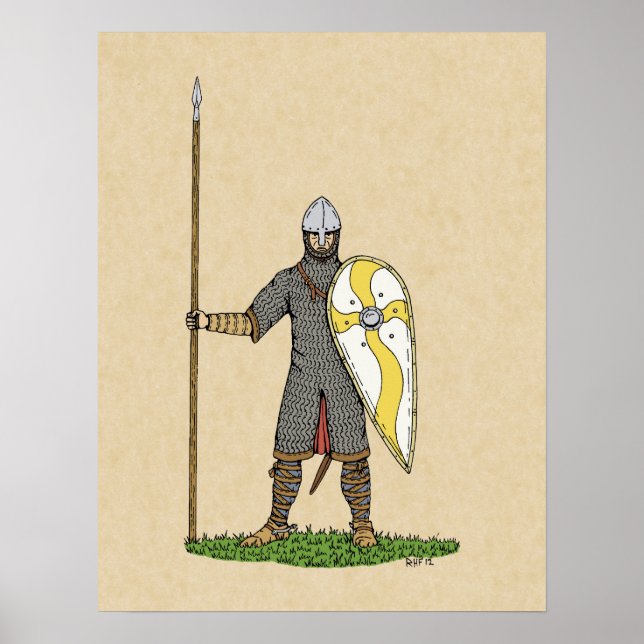 Norman Knight Circa 1066 Poster (Front)