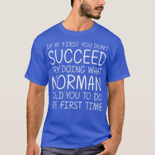 NORMAN Name Personalised Birthday Funny Christmas T-Shirt