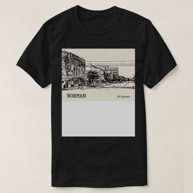 Norman Oklahoma  1 T-Shirt (Design Front)