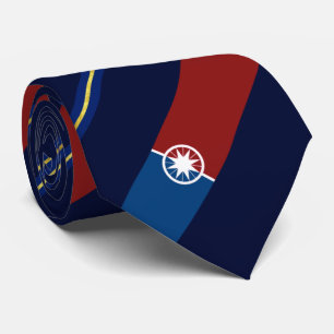Norman (Oklahoma) city flag Neck Tie