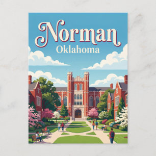 Norman Oklahoma Postcard
