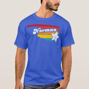 Norman Oklahoma Vintage Distressed Souvenir 2 T-Shirt