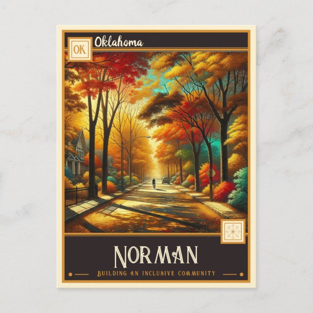 Norman, Oklahoma | Vintage Postcard (Front)