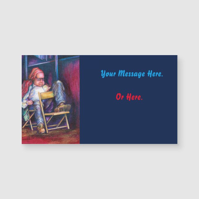 Norman prefers to draw in his Sleep (Front)