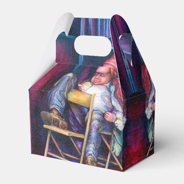 Norman Prefers to Draw in his Sleep Favour Box (Front Side)