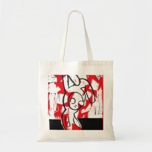 Norman the Bunny Tote (red) Bag