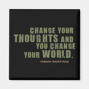 Norman Vincent Peale Quote Magnet