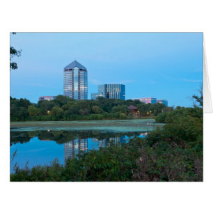Normandale Lake and Buildings