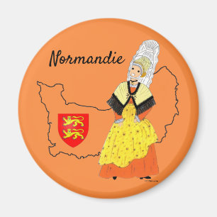 Normandie, Dieppe, France Magnet