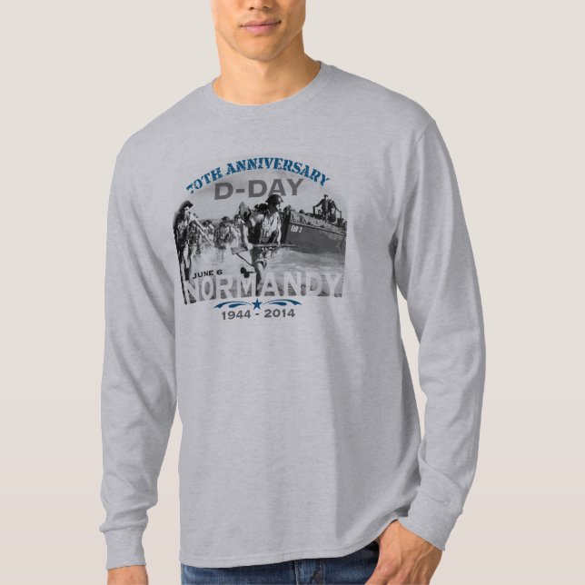 Normandy 70th D-Day Anniversary T-Shirt (Front)