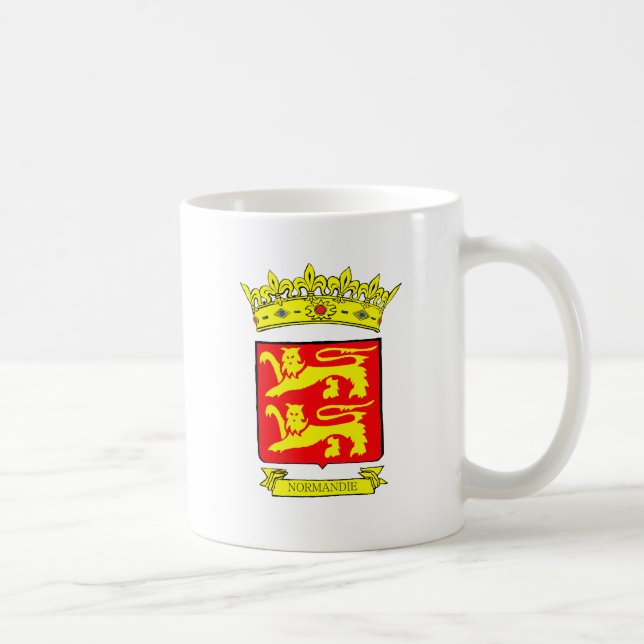 NORMANDY BLAZON COFFEE MUG (Right)