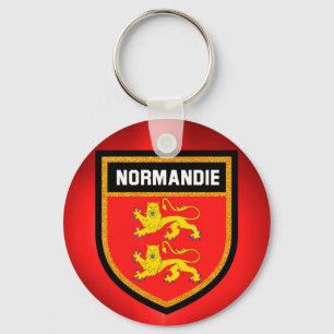 Normandy Flag Key Ring