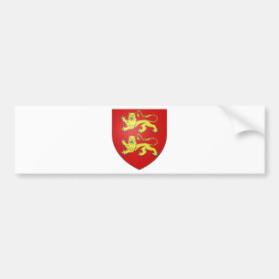 Normandy (France) Coat of Arms Bumper Sticker