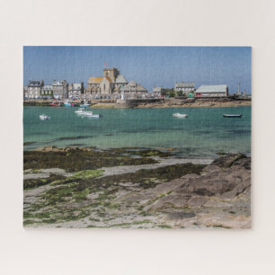 Normandy France Jigsaw Puzzle - Village Barfleur
