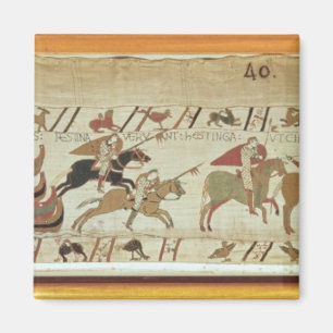 Normans disembark at Pevensey and the knights Magnet