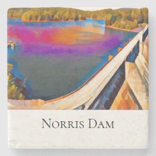 Norris Dam Stone Coaster