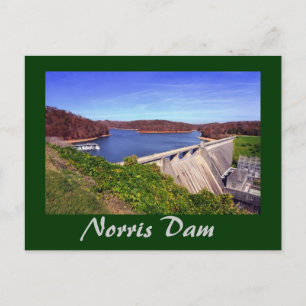 Norris Dam,Tennessee, U.S.A. Postcard