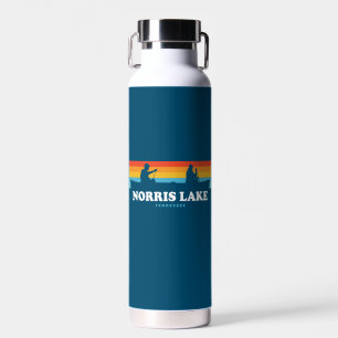 Norris Lake Tennessee Canoe Water Bottle